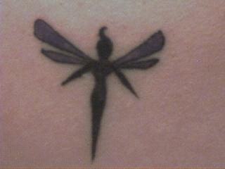 Picture of a fairy tattoo on Violet
